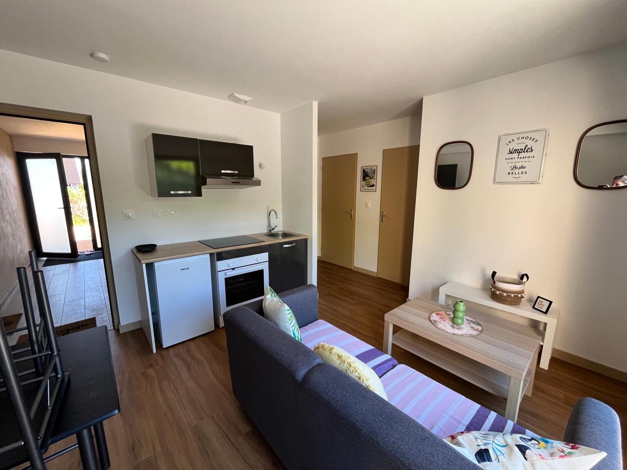 L'Escapade Dauphinoise, Gite 2 Chambres Avec Terrasse Et Clim Beaucroissant Exteriér fotografie